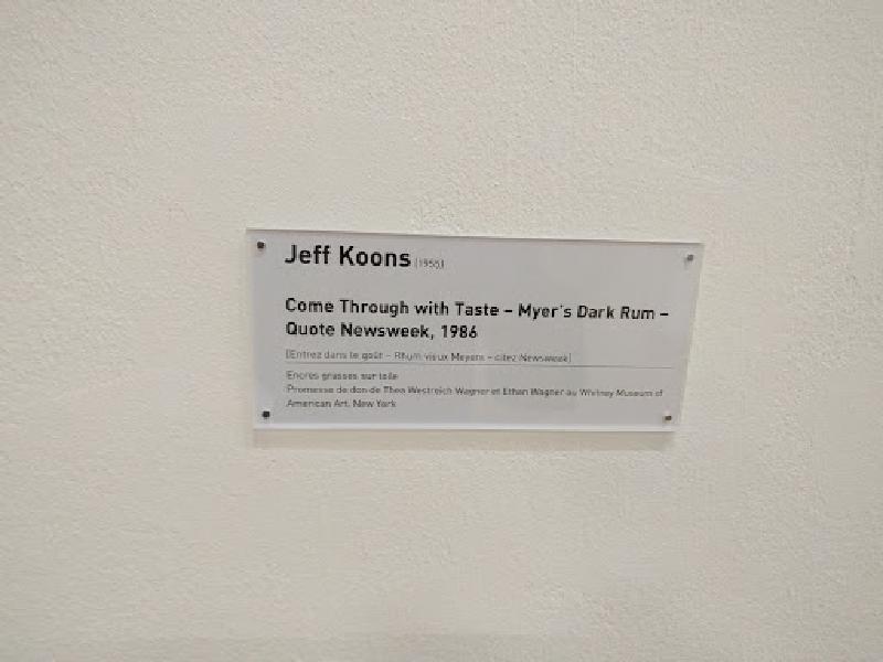 Another favourite modern artwork from the Pompidou visit