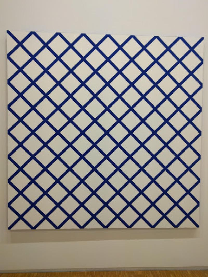 Modern art piece on display at the Centre Georges Pompidou