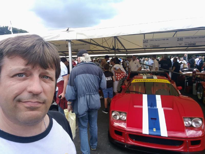 Ferrari F40 and me