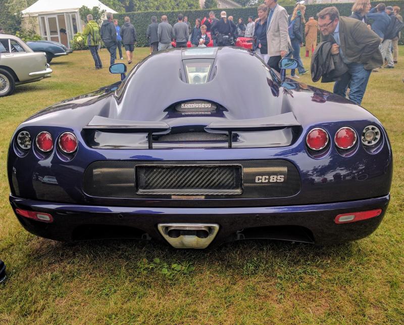 Second photo of a Koenigsegg CC8S at Goodwood