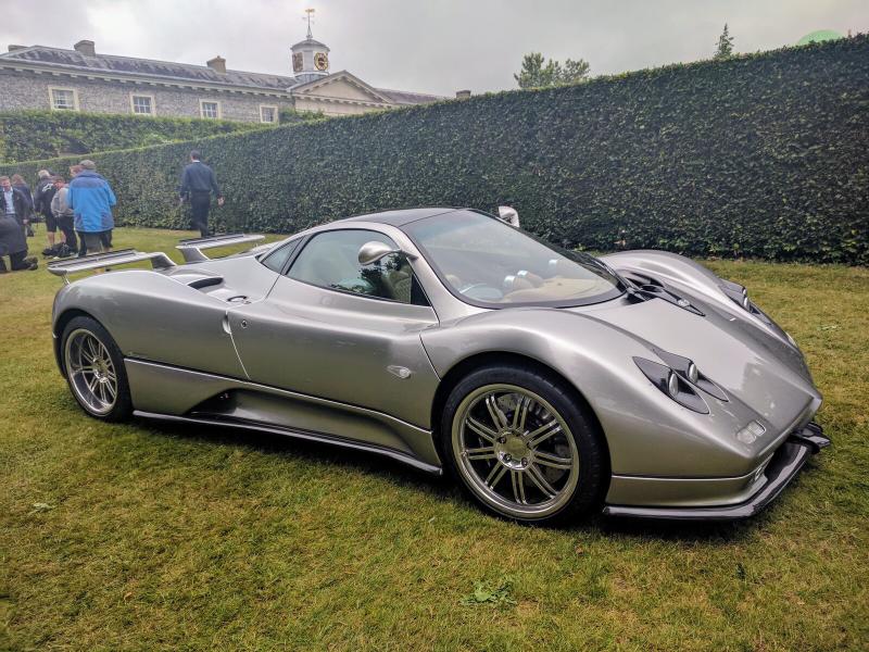 Pagani Zonda on display at Goodwood