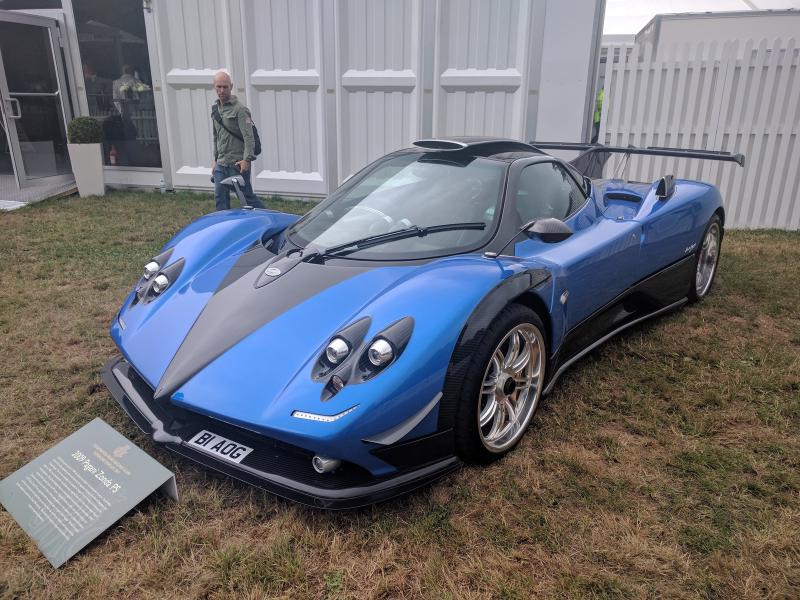 Another Pagani Zonda photographed at the festival