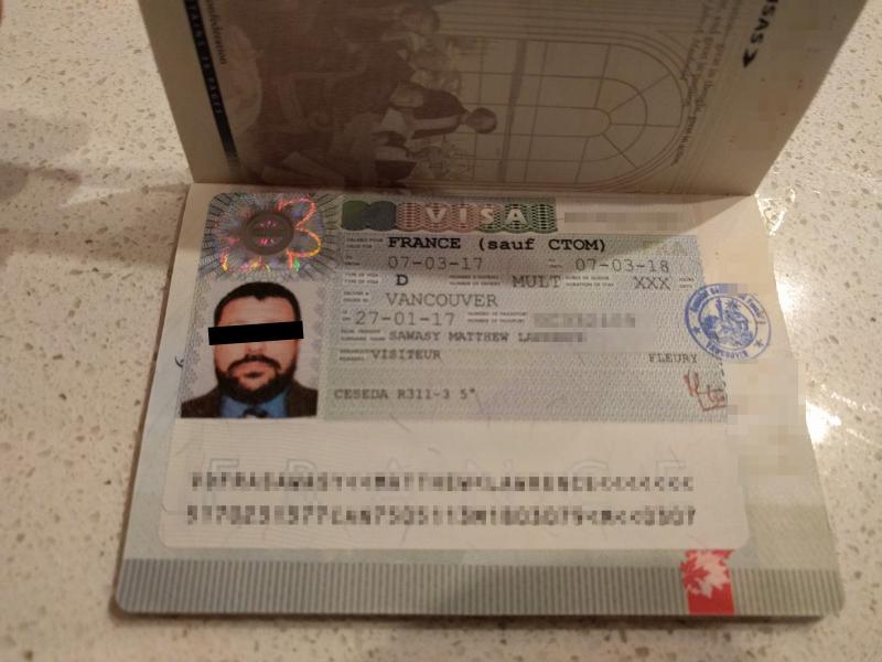 My French Visa