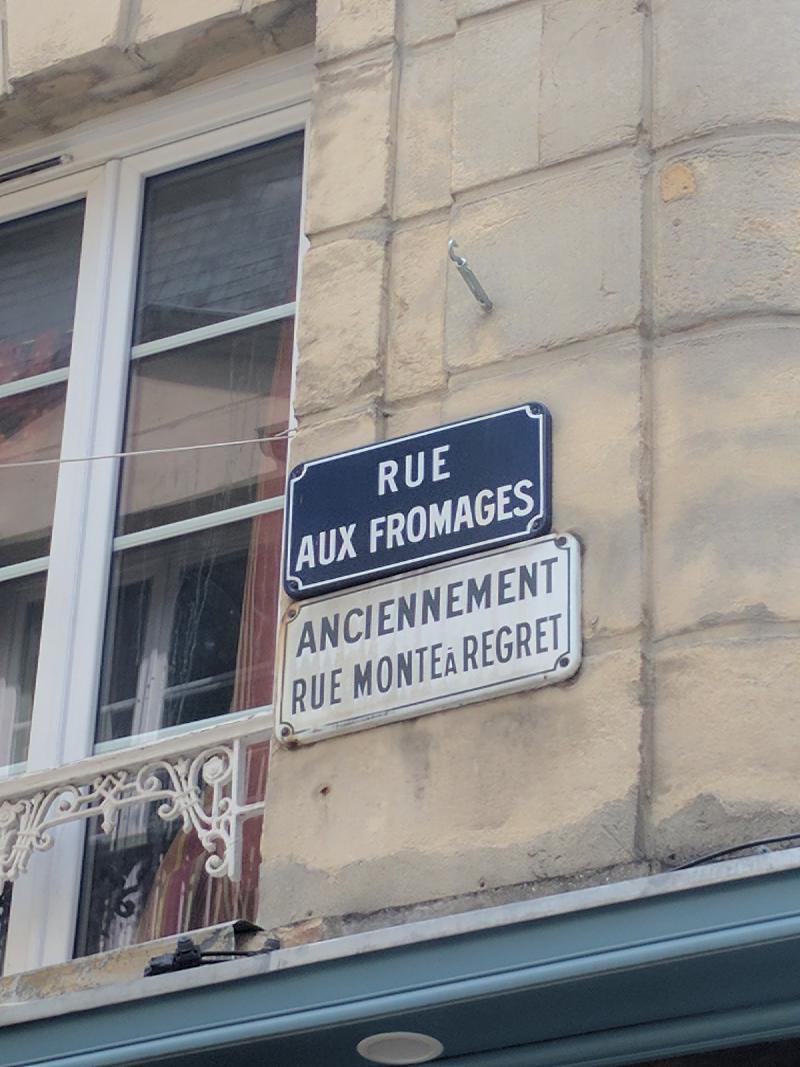 Caen cheese street