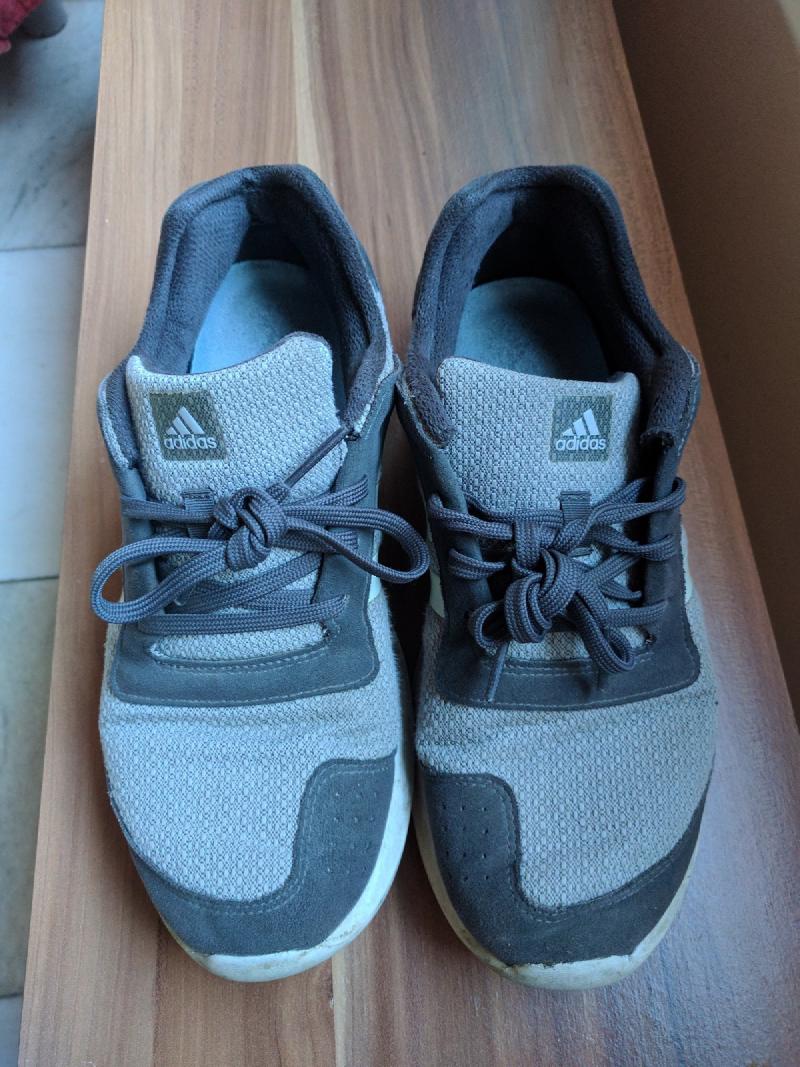 Worn sole on Matt's second pair of travel shoes